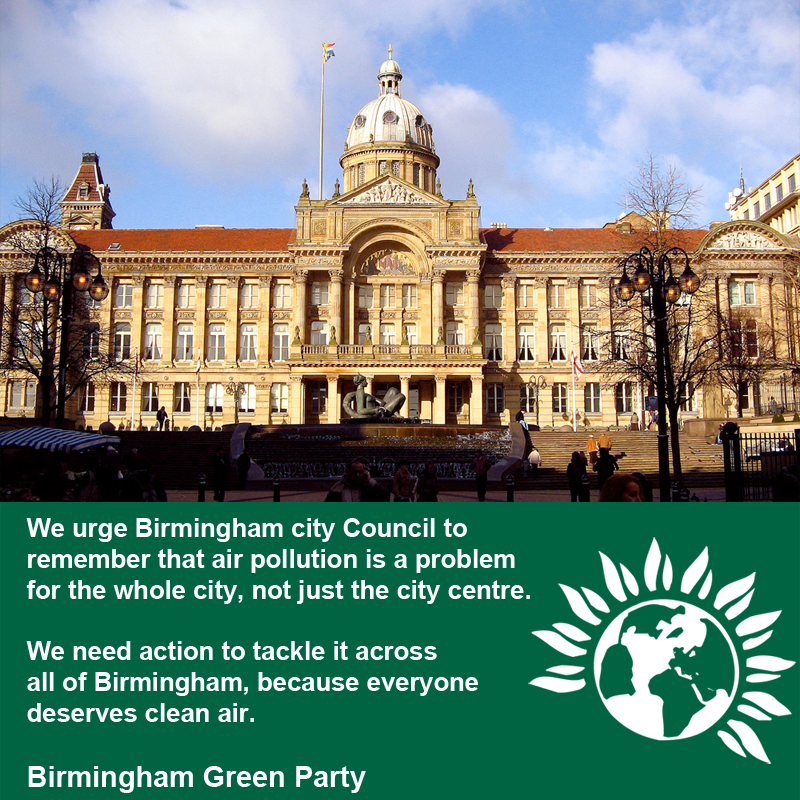 Action on air pollution in Birmingham is long overdue  Birmingham