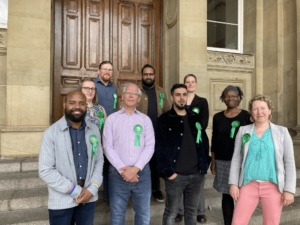 A picture of Birmingham Green Party parliamentary candiadtes