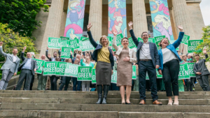 Four Green MPs elected